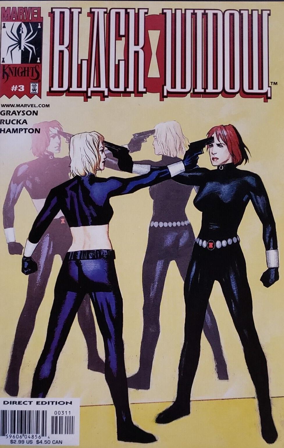 BLACK WIDOW #1#2#3 - MARVEL COMICS (2001)