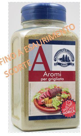 GIUSTI AROMI PER GRIGLIATA 650 gr  750 CC