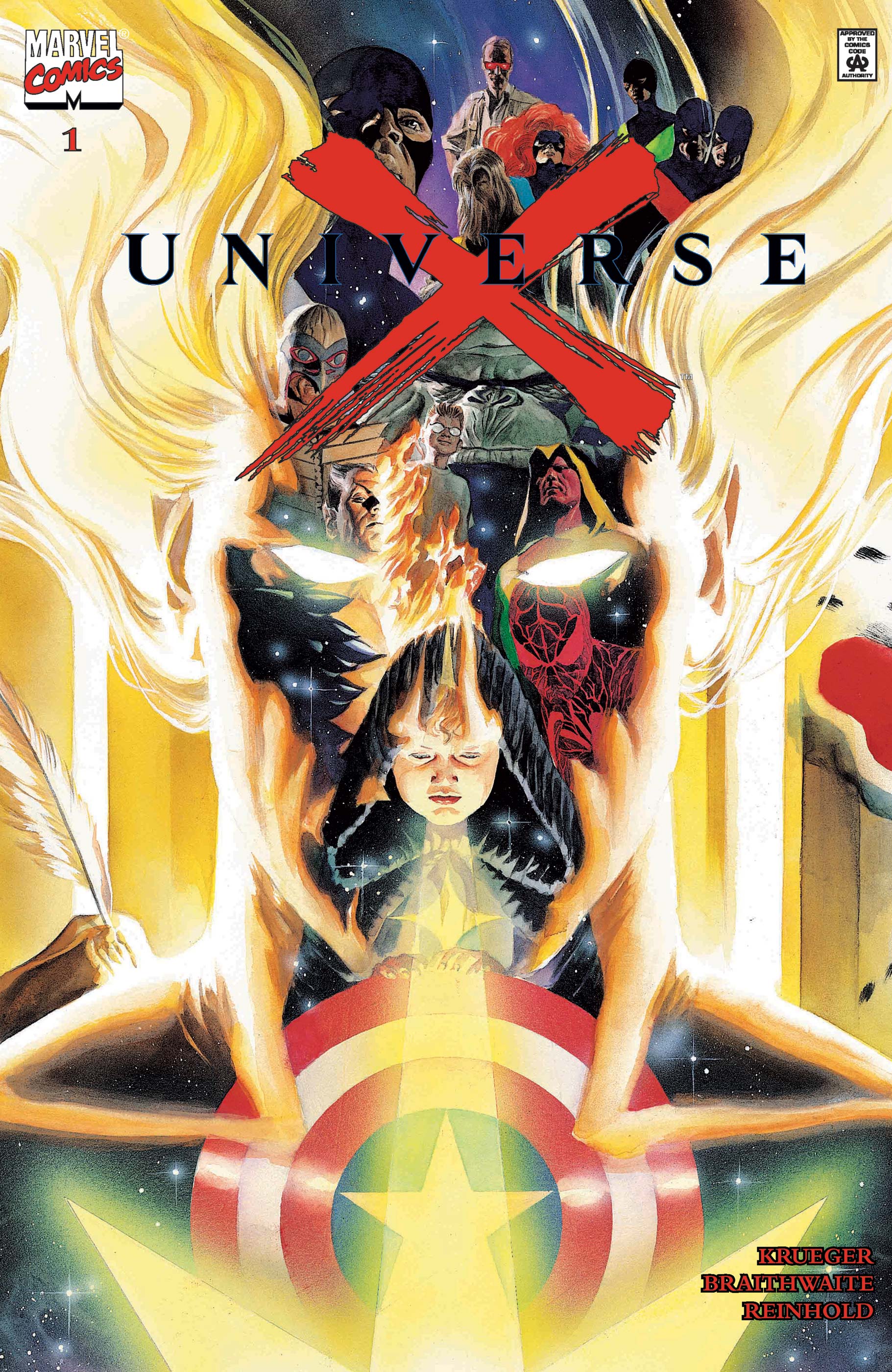 UNIVERSE X #1#2#3#4 - MARVEL COMICS (2000)