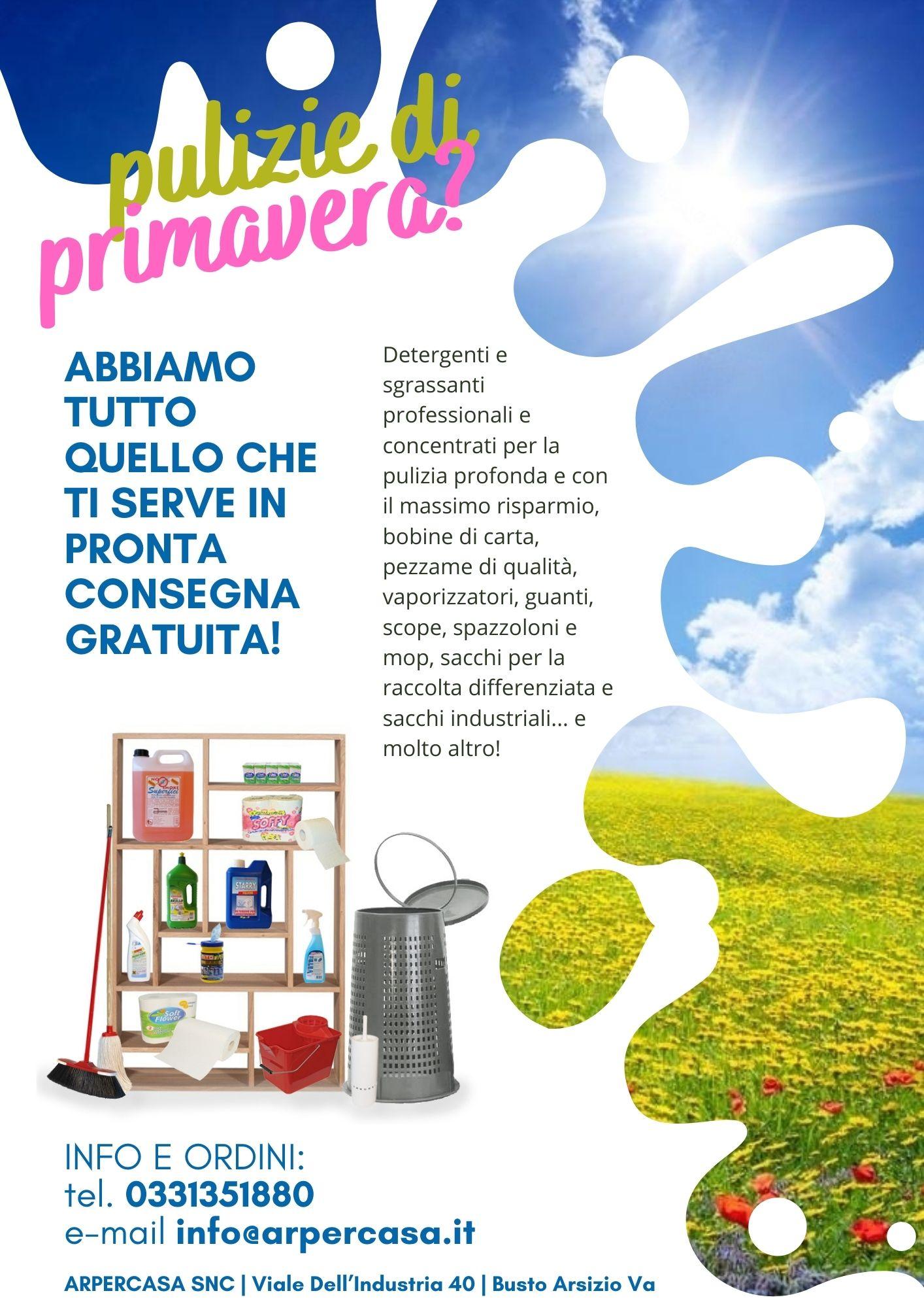 Pulizie di primavera?