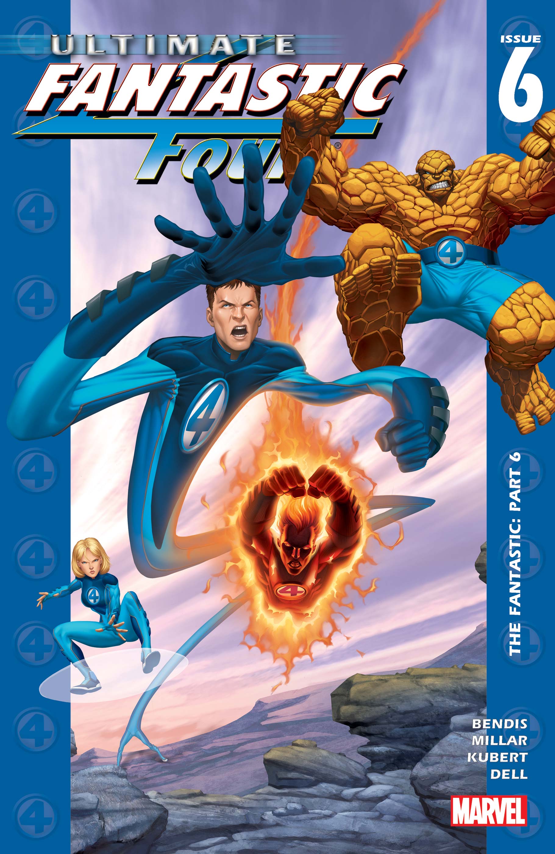 ULTIMATE FANTASTIC FOUR #1#2#3#4#5#6 - MARVEL COMICS (2004)