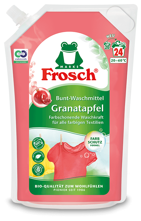 FROSCH -  GRANATAPFEL - Detersivo liquido al melograno per bucato colorato