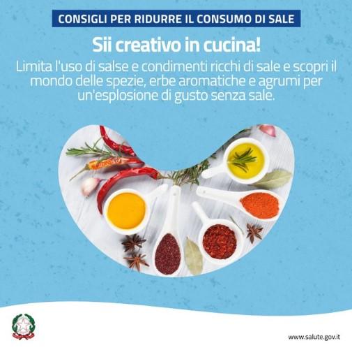 Ridurre il sale